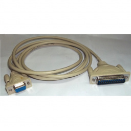 CABLE DB9HDB25M PARA MODEM 6 FT