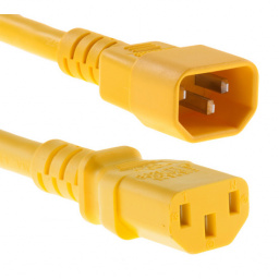 ON-CABLE DE PODER MH C13C14 3X0,75 MM2 CERT 6FT AMARILLO