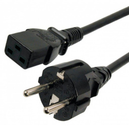 ON-CABLE DE PODER SCHUKO A C19 3X1,5 MM2 CERTIFICADO 6FT