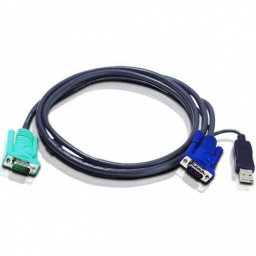 ATEN-CABLE PARA KVM DE 3M USBVGA PARA CS13081316