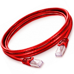 NEXCONEC-CABLE PATCHCORD CAT6A SFTP ROJO LSZH DE 10M