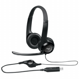 LOGITECH AURICULAR CON MICROFONO USB