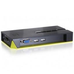 LEVEL-ONE KVM USB/VGA DE 4 PUERTOS INCLUYE LOS CABLES