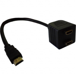 ON-SPLICE HDMI MACHO  2 HDMI HEMBRA 32 CM