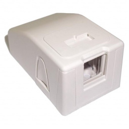 SIEMON CAJA PLASTICA SIMPLE BLANCA