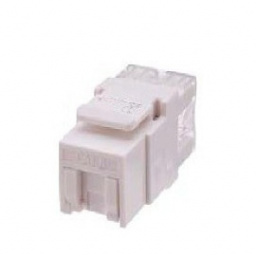 OPTRONICS JACK CAT5E WHITE