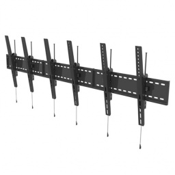 VF-SOPORTE DE PARED TRIPLE VIDEO WALL 30 A 60 400x600 120 KG