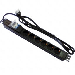 VF-PDU 6 TOMAS SCHUKO CON LLAVE TERMICA 3 MTS - 19