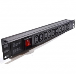 VF-PDU 10 TOMAS IEC C13 HEMBRA CON LLAVE 3M CON FICHA SCHUKO