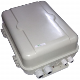 VF-CAJA EXTERIOR IP65  PARA F.O. PARA 32 HILOS - PARA FRENTE