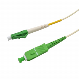 CABLE BLANCO FO SIMPLE MONOMODO SCLC APC 9125 3M - LSZ