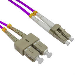 CABLE FO DUPLEX MM OM4 SCLC UPC 50125 0,60M - LSZH