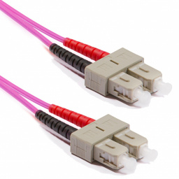 CABLE FO DUPLEX MM OM4 SCSC UPC 50125 0,60M - LSZH