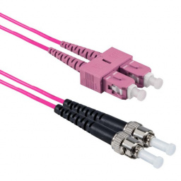 CABLE FO DUPLEX MM OM4 STSC UPC 50125 1M - LSZH