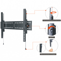 VF-SOPORTE DE PARED CINC VERTICAL 70? A 110? 800X600 54KG