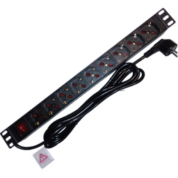 VF-PDU 9 TOMAS COMB SCHUKO3 EN LNEA 3 MTS - 19 CLL