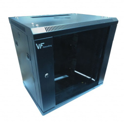 VF-RACK 12U NEGRO FIJO 600X600 INC PDU 6 TOMAS Y TORNILLOS