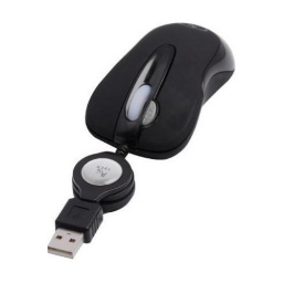 A4TECH MINI MOUSE OPTICO USB CON SCROLL CABLE RETRACTIL