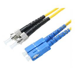 CABLE F/O DUPLEX MONOMODO ST/SC UPC 9/125 2M - LSZH