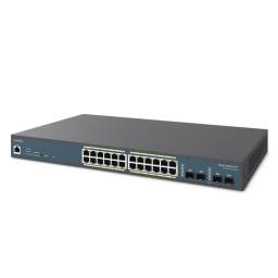 ENGENIUS SWITCH POE+ - 410W - GB ADM DE 24 PUERTOS 4 SFP.