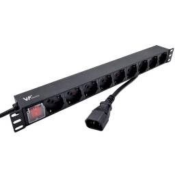 VF-PDU 9 TOMAS COMB SCHUKO3 EN LNEA 3 MTS A C14 - 19