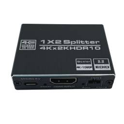 VF-SPLITTER HDMI 2.0 4K 1 ENT 2 SALI HD 1080P 60 HZ ACTIVO