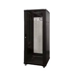 VF-RACK PISO NEGRO 27U 600X800X1400 PHIPERVENTILADAS