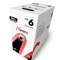 NEXANS BOBINA CABLE UTP CM CAT6 GRIS DE 305 MTS