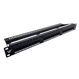 VF-PATCHERA CAT5E 24 BOCAS (INC ORG TRASERO) CON LED