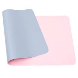 VF-MOUSE PAD 800X400X3MM SILVER+PINK WATERPROOF LOGO