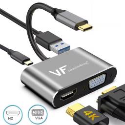 VF-HUB USB C A  HDMI+VGA USB 3.0+PD